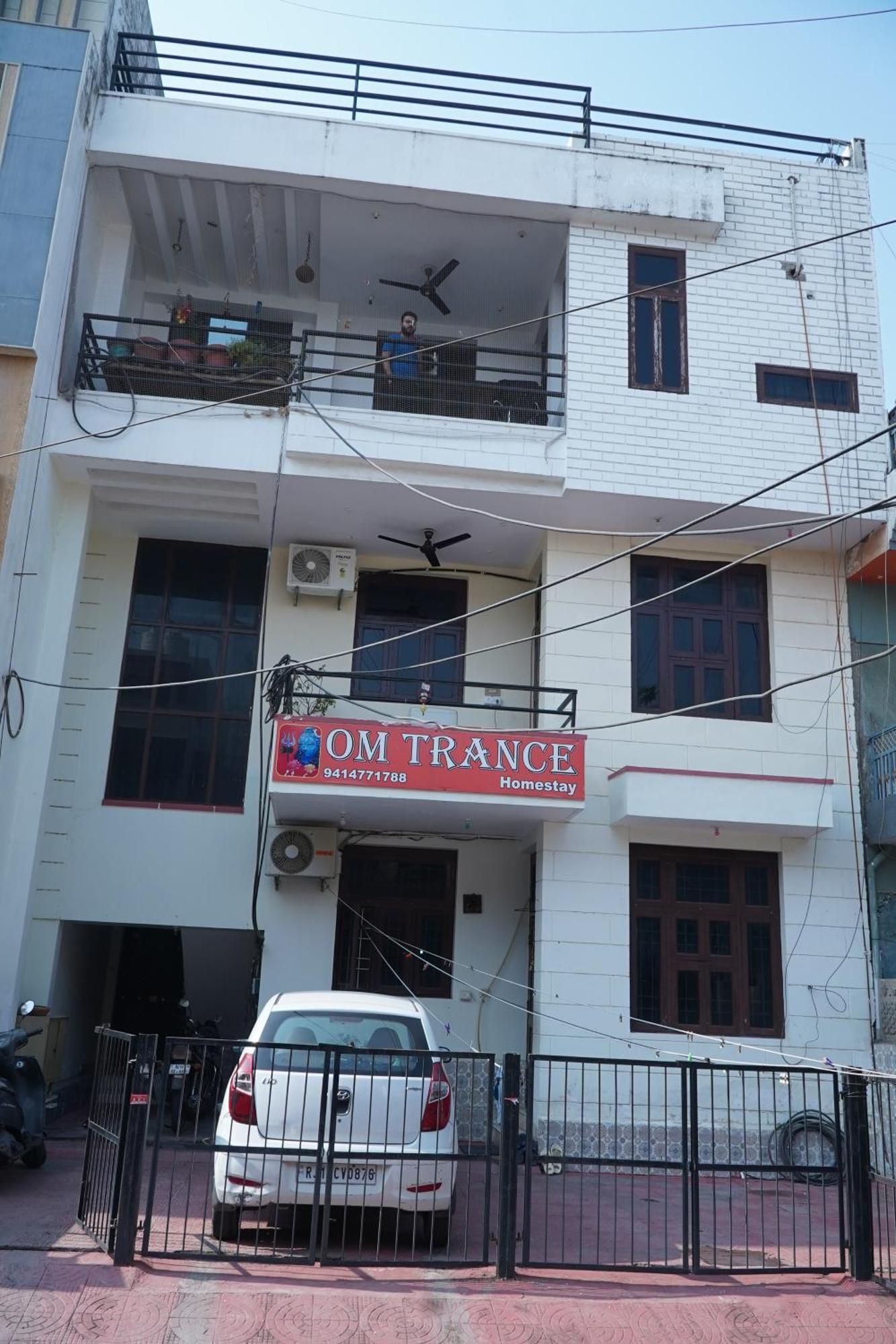 Om Trance Homestay Jaipur Buitenkant foto