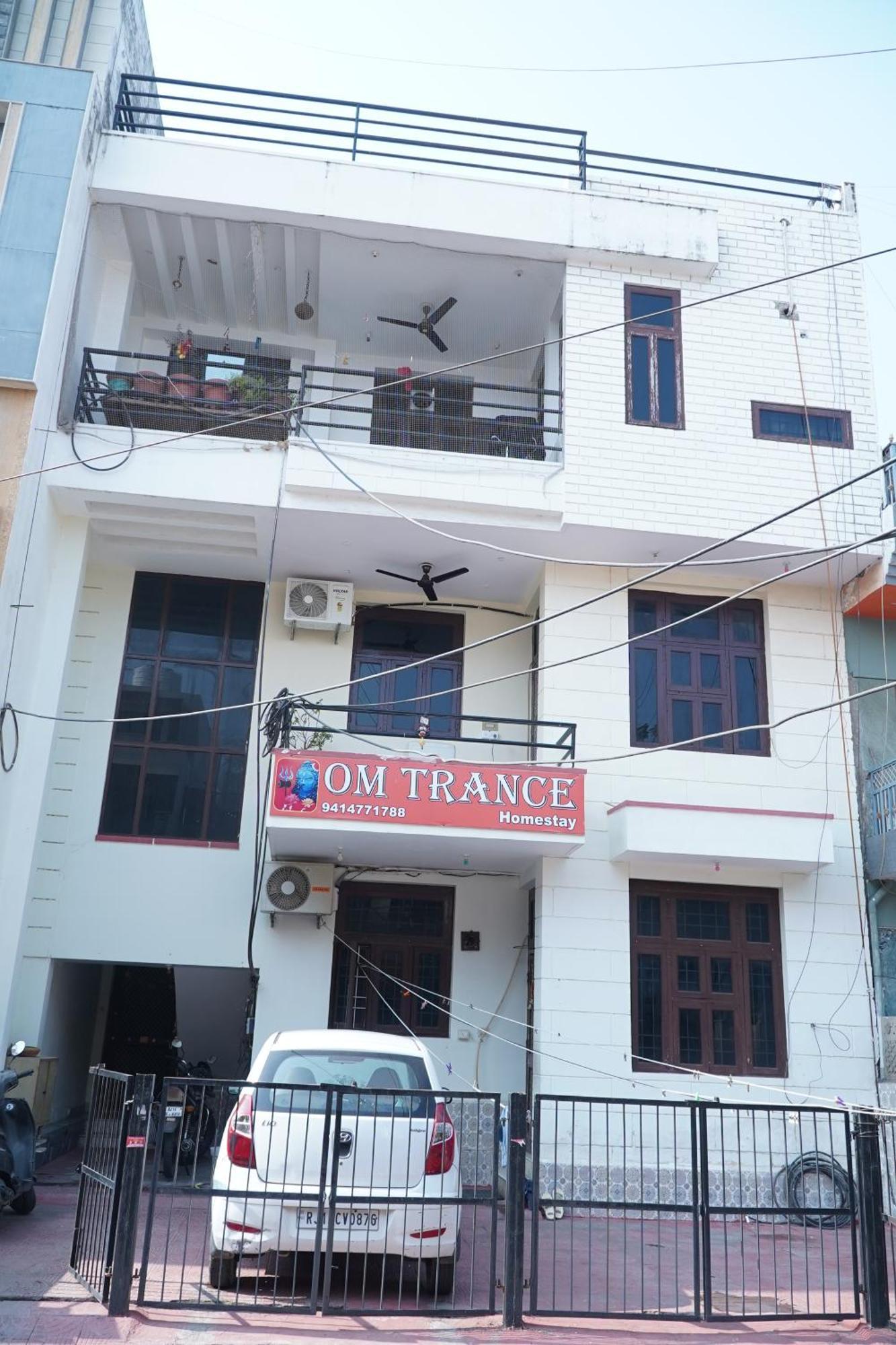 Om Trance Homestay Jaipur Buitenkant foto